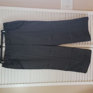 Larry Levine Stripe Chino Cuffed Capris